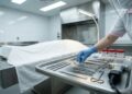 O auxiliar de necropsia trabalha nos bastidores de um dos ambientes mais técnicos da saúde