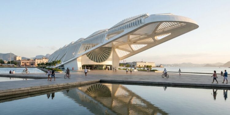 Arquitetura do Museu do Amanhã transforma o Píer Mauá