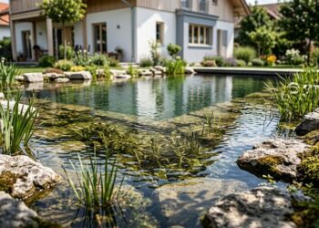 Quanto custa construir uma piscina natural que filtra a água sem depender de cloro