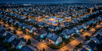 Casas com painéis solares e baterias podem se unir pela internet e operar como uma usina elétrica que não existe em um único endereço