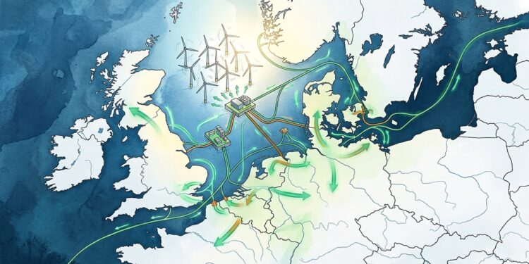 9 países do Mar do Norte se unem para transformar vento em energia e têm em comum uma meta que pode redesenhar a eletricidade da Europa