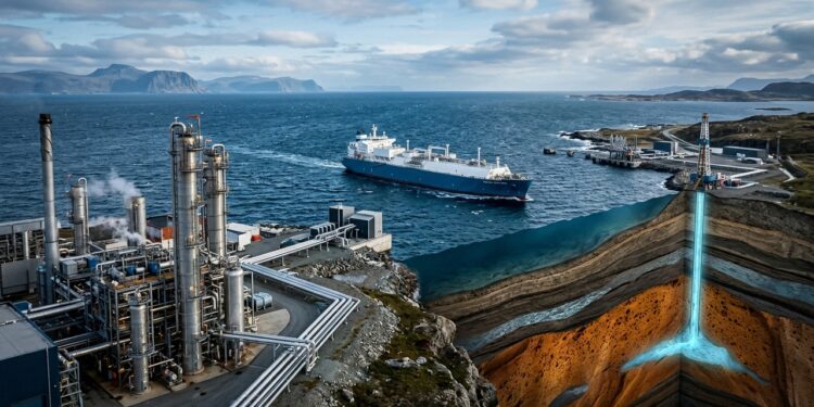 Noruega enterra milhões de toneladas de CO₂ sob o Mar do Norte e transforma antigas reservas de petróleo em depósitos permanentes de carbono