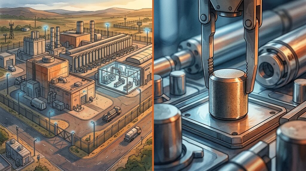HALEU virou o urânio raro que pode decidir o ritmo dos reatores avançados e pequenos reatores modulares