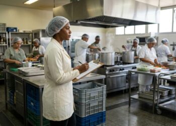 O trabalho do nutricionista em UAN começa antes de a comida chegar à cozinha
