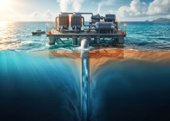 Energia térmica oceânica usa água quente e água gelada do mar para tentar gerar eletricidade sem queimar combustível
