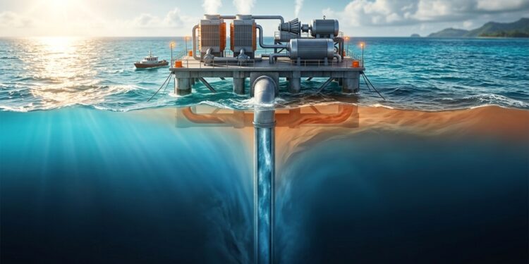 Energia térmica oceânica usa água quente e água gelada do mar para tentar gerar eletricidade sem queimar combustível