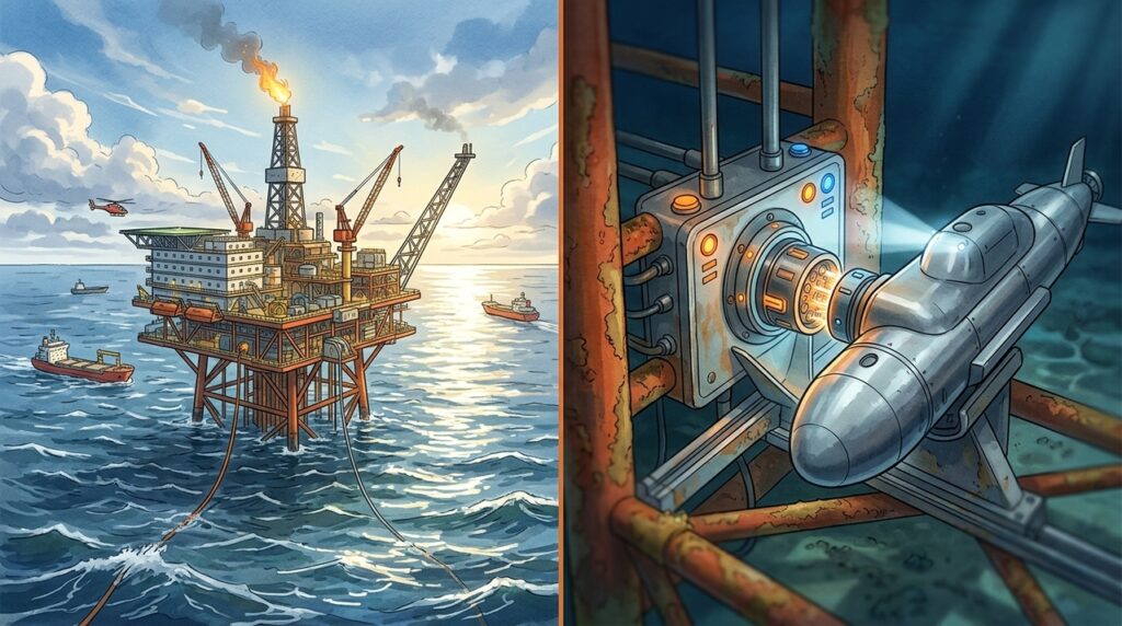Estações no fundo do mar podem recarregar robôs submarinos sem trazê-los de volta ao navio