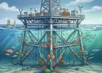 O que acontece com plataformas de petróleo desativadas pode mudar a vida no fundo do oceano