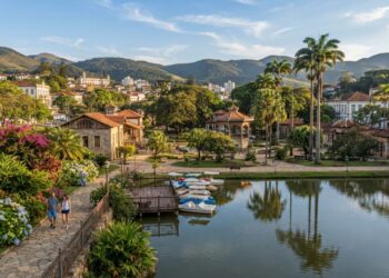 Um casal italiano inventou o Catupiry aqui em 1911: Lambari tem seis fontes minerais e um lago no centro