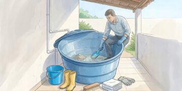 Como limpar a caixa-d’água de casa sem contaminar a água