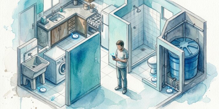 Quanto custa instalar sensores de vazamento Wi-Fi em casa