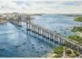 Com 12,4 km sobre o mar, a Ponte Salvador-Itaparica quer virar a maior ligação sobre lâmina d’água da América Latina