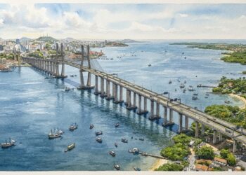Com 12,4 km sobre o mar, a Ponte Salvador-Itaparica quer virar a maior ligação sobre lâmina d’água da América Latina