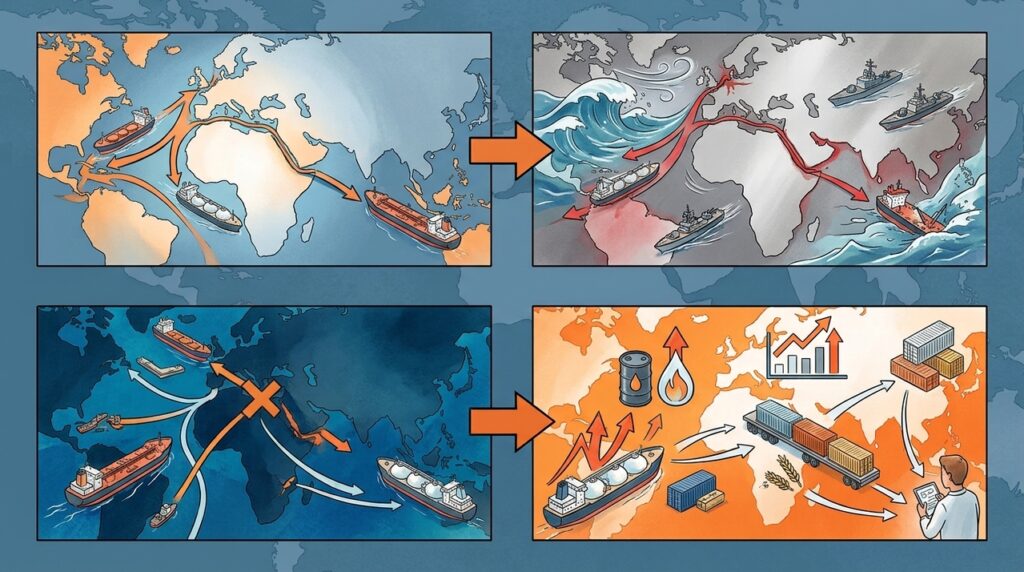 Irã, Omã, Egito, Malásia, Turquia e Panamá têm algo em comum: estreitos e canais capazes de travar petróleo, gás e comércio mundial