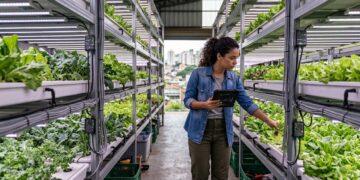 O segredo das fazendas verticais não está só nas plantas, mas nos dados