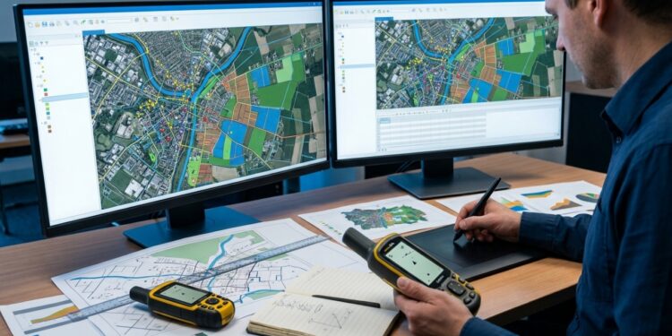 Como trabalha o profissional de geoprocessamento?