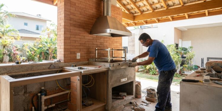 Quanto custa reformar uma área gourmet completa em 2026?