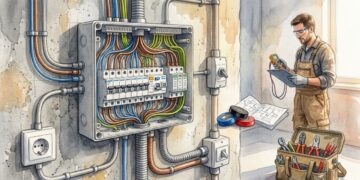 Com NR-10, risco de choque e casas cada vez mais cheias de aparelhos, eletricista residencial vira uma das profissões mais decisivas das reformas em 2026