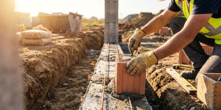Quanto custa construir um muro residencial comum em 2026