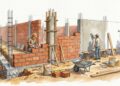 Quanto custa construir um muro de 20 metros em 2026: fundação, ferragem, reboco e pintura fazem o serviço simples virar um orçamento pesado