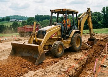 Quanto um operador de retroescavadeira cobra por diária e por que uma máquina parada no terreno pode fazer o custo da obra disparar em poucas horas