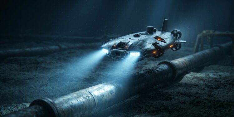 O robô submarino autônomo que inspeciona campos de petróleo com mais segurança e menos emissões