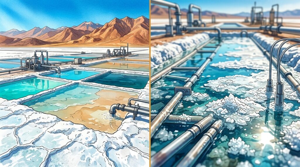 Argentina, Bolívia e Chile formam o triângulo do lítio e têm em comum salares gigantes que viraram peça-chave dos carros elétricos