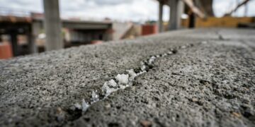 Não é mágica, nem massa milagrosa de reforma, o concreto com bactérias adormecidas que pode fechar microfissuras sozinho quando a água entra pela rachadura