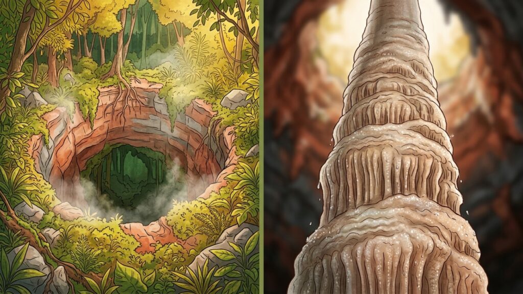 Floresta cresce dentro da maior caverna conhecida