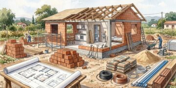 Quanto custa construir uma casa simples de 60 m² em 2026? Valor da obra já passa de R$ 117 mil