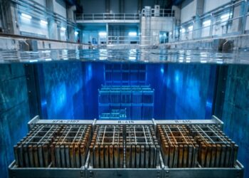 Combustível nuclear usado ainda guarda energia que pode voltar aos reatores em países com ciclo fechado