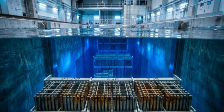 Combustível nuclear usado ainda guarda energia que pode voltar aos reatores em países com ciclo fechado