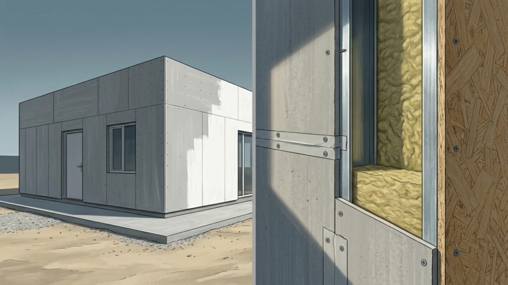 Custo de uma casa de 60 m² construída com steel frame