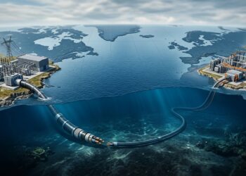 Cabos submarinos HVDC levam energia por longas distâncias e reforçam a segurança elétrica entre países