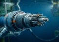 Cabos umbilicais descem quilômetros até o fundo do oceano levando energia, dados e comandos para equipamentos que nunca veem a luz do Sol