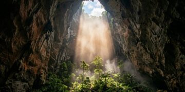 Floresta cresce dentro da maior caverna conhecida