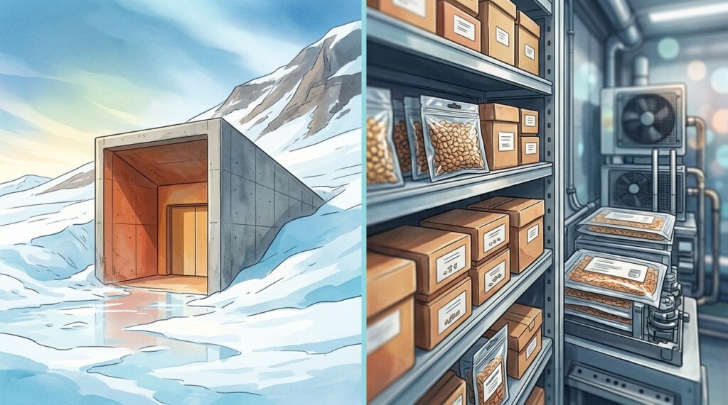 Svalbard guarda sementes dentro de uma montanha no Ártico para proteger o futuro da agricultura