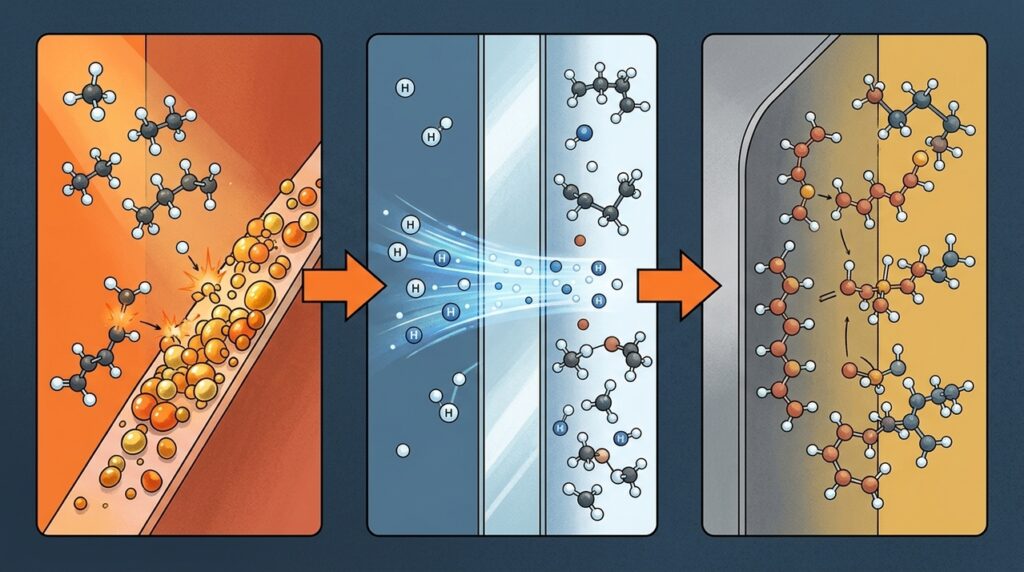 Reatores de membrana tentam separar hidrogênio enquanto gases naturais viram hidrocarbonetos líquidos