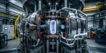 Um anel de ímãs supercondutores tenta reproduzir na Terra a energia que alimenta o Sol usando temperaturas mais frias que o espaço profundo