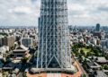 Tokyo Skytree usa uma ideia dos pagodes para resistir a terremotos a 634 metros de altura