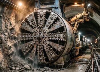 Com 133 metros de comprimento e 2.600 toneladas, nova tuneladora do Metrô de São Paulo escava túneis como uma fábrica subterrânea em movimento