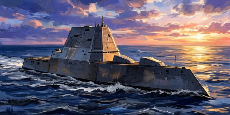 USS Zumwalt vira vitrine naval de mísseis hipersônicos