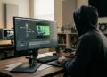Artista de efeitos visuais cria explosões, criaturas e mundos digitais para filmes sem precisar aparecer diante das câmeras