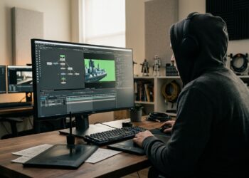 Artista de efeitos visuais cria explosões, criaturas e mundos digitais para filmes sem precisar aparecer diante das câmeras