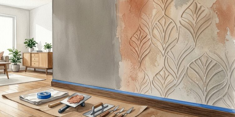 Quanto custa aplicar textura decorativa em parede interna em 2026?