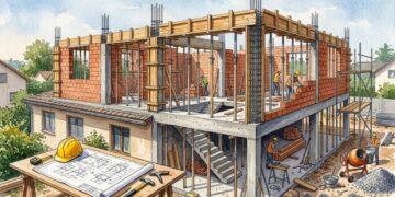 Quanto custa fazer um segundo andar em casa antiga, reforço estrutural pode transformar uma ampliação simples em obra de alto risco
