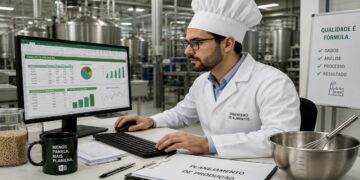 O engenheiro de alimentos usa mais planilhas do que panelas