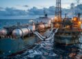 Navios especiais levam CO2 líquido até o fundo do Mar do Norte para enterrar emissões industriais em rochas profundas, como um oleoduto ao contrário