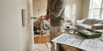 Quanto custa pintar um apartamento de 60 m² em 2026, o cálculo real não é pela planta e sim por paredes, tetos e demãos