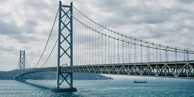 Com 3.911 metros, Akashi Kaikyo mostra até onde a engenharia de pontes suspensas pode chegar